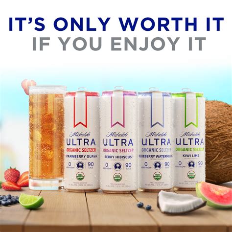 Buy Michelob Ultra Organic Hard Seltzer Coconut Water Variety Pack 12