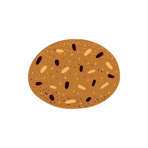 Oatmeal Cookies Vector Illustration 2927327 Vector Art At Vecteezy