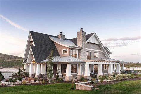 Plan 18295be Exclusive Luxury Craftsman With No Detail Spared In 2021