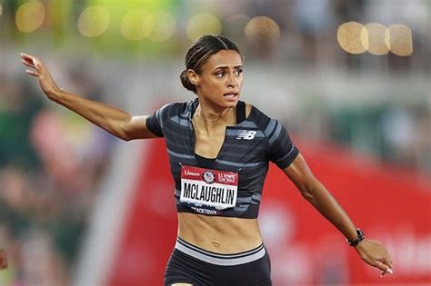 She is the current world record holder in the women's 400 meters hurdles with a time of 51.46 seconds, set on august 4, 2021 at the tokyo olympics in the final run. Sydney McLaughlin smashes 400m hurdles world record at US ...