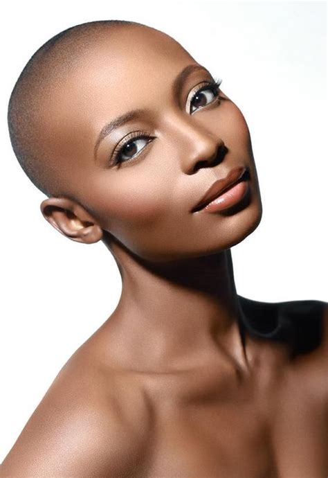 Pin By Portraits By Tracylynne On Brown Skin In 2019 Bald Women