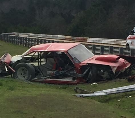 Bad Crash At Lagrange Dragstrip In Georgia
