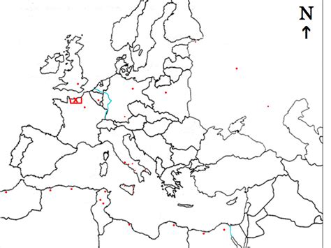 Ww2 Map Of Europe And North Africa Diagram Quizlet