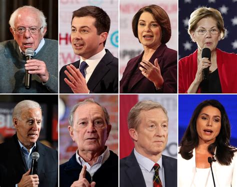 Who Are The Democratic Candidates For President Los Angeles Times