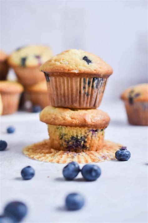 Blueberry Lemon Muffins With Sour Cream Lynn S Way Of Life