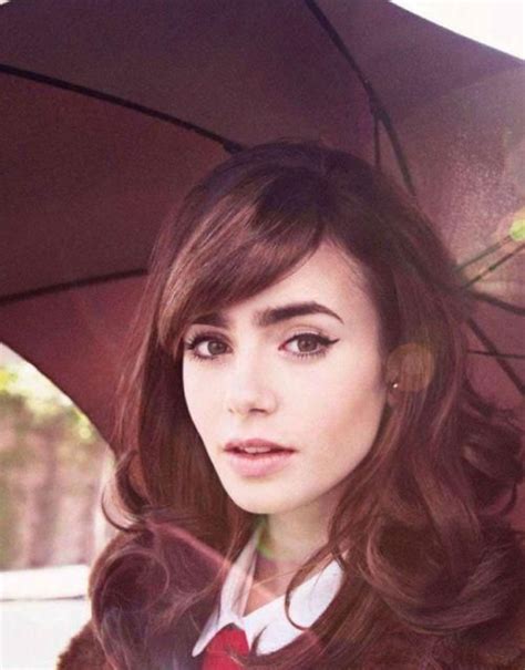 Lovely Retro Makeup On Lily Collins Makeup Retro Cateye Lilcollins