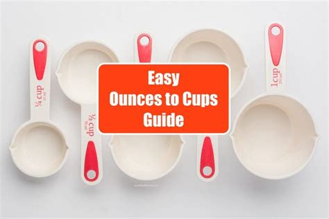 How Many Ounces In A Cup Comprehensive Guide Dry And Wet