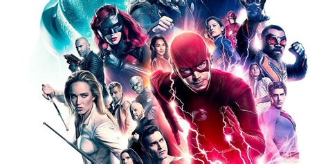 Crisis On Infinite Earths Poster Unites Arrowverse Heroes And Villains