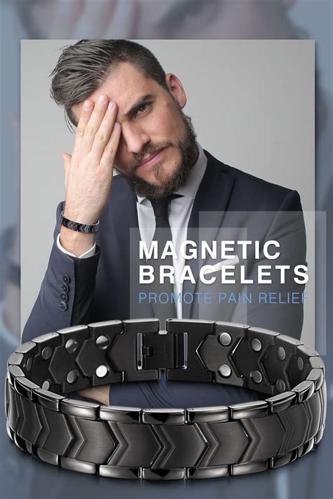 Pin On Men Magnetic Bracelets