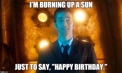 Doctor Who Happy Birthday Imgflip