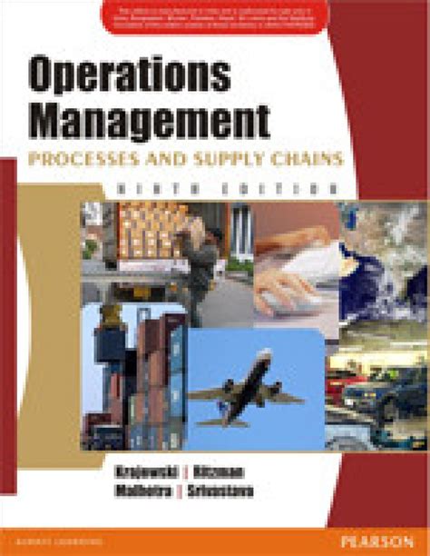 Operations Management Processes And Supply Chains 9th Edition Buy