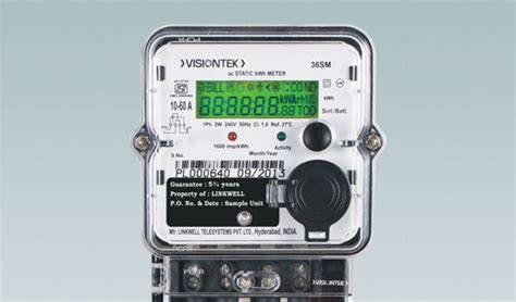 Visiontek 36sm Single Phase Energy Meter Accurate Intelligent