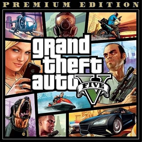 GTA 5 Grand Theft Auto V PREMIUM EDITION STEAM PC купити в Україні