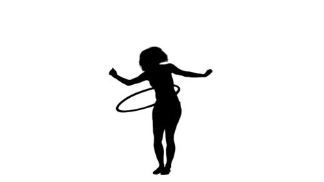 Hula Hoop Silhouette At Getdrawings Free Download