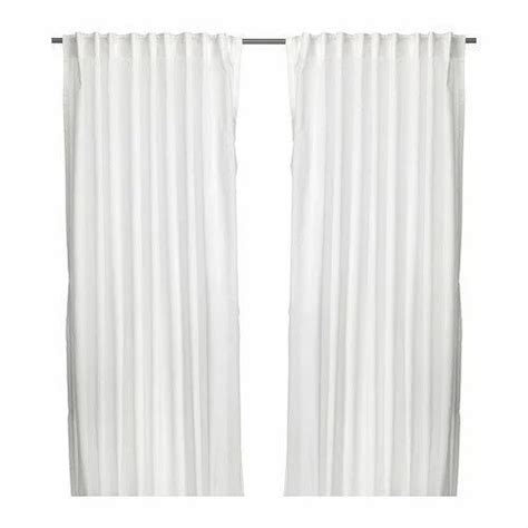 White Polyester Plain Window Curtains At Rs 160square Feet In Vapi