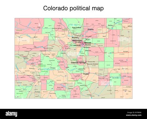 Colorado Political Map By County Map Of World Porn Sex Picture