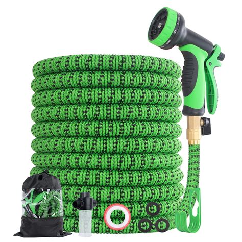 Buy Expandable Garden Hose Lightweight Retractable Water Hose With 10 Functions Nozzle With