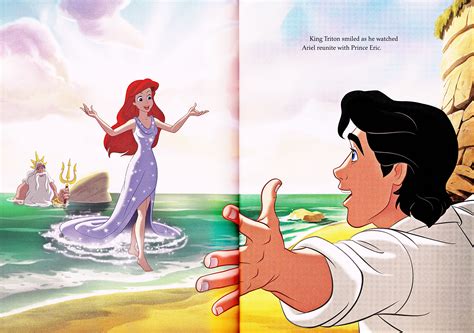 Walt Disney Book Scans The Little Mermaid The Story Of Ariel