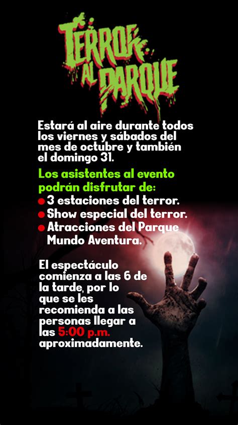 Plan De Terror Para Halloween En Parque Mundo Aventura Bogotá
