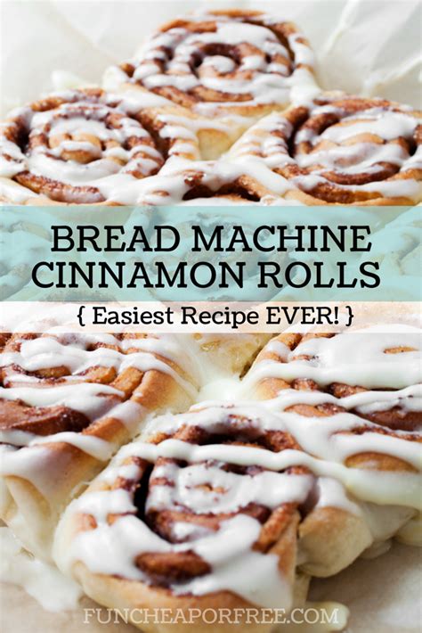 Worlds Best Bread Machine Cinnamon Roll Recipe Yes You