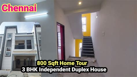 800 Sqft Home Tour Ready Move 3 Bhk Independent Duplex House For Sale
