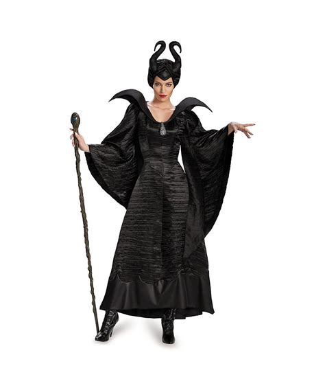 Maleficent Christening Black Gown Womens Costume Women