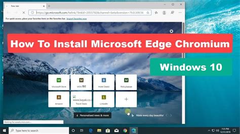 Microsoft edge finally supports browser extensions thanks to windows 10's anniversary update. edge extensions are now available in the windows store, although only a few are initially available. How To Install Microsoft Edge Chromium - Windows 10 - YouTube