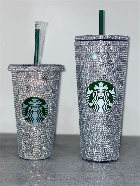 Starbucks Acrylic Diamond Cut Crystal Tumbler Starbucks Cup Etsy Artofit