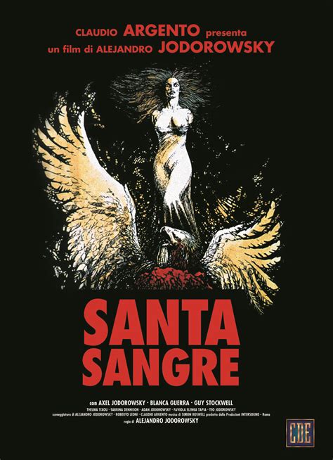 Santa Sangre 1989 Mexicoitaly Alejandro Jodorowsky Peliculas De