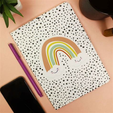 Happy Rainbow Diary A Perfect Colorful Diary To Make Your Heart Smile