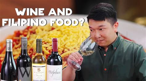 Wine Expert Pairs Filipino Food With Wine Youtube