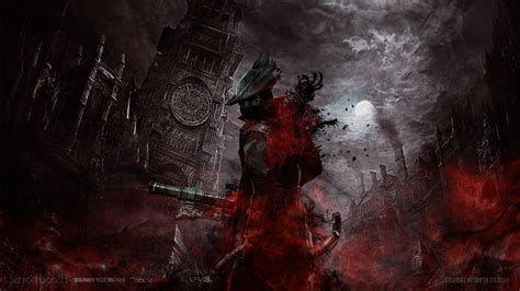 Hunter (bloodborne), dark souls, bloodborne, scythe, pumpkin | 2560x1440 wallpaper Bloodborne, Video Games, Blood, PlayStation 4 Wallpapers ...