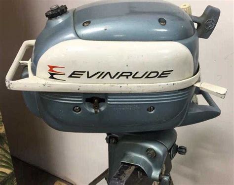 1950s Evinrude Lightwin Outboard Motor