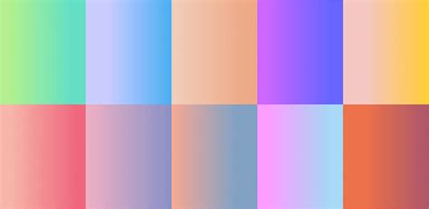 Free Gradient Pack 64 Gradient Swatches Shapes And Backgrounds