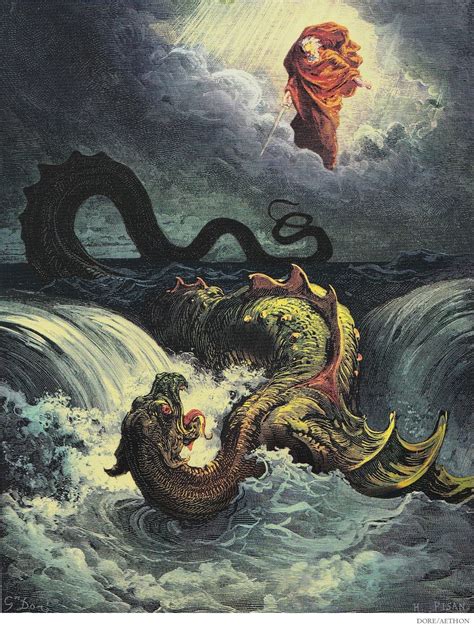 Gustave Dore Poster Destruction Of Leviathan Poster Etsy Artofit