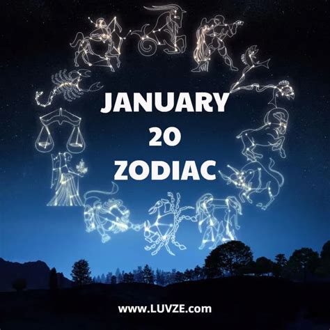 20 Janvier Signe Astrologique