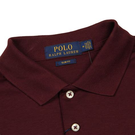 Ralph Lauren Polo Shirt 710652578025 Burgundy Aphrodite1994