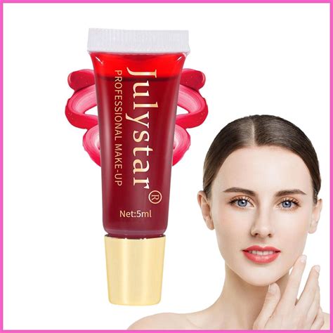 Peel Off Lip Stain Peel Off Masque Tint Gloss Long Lasting Waterproof Natural Color Lip Stain