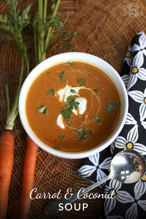 Roasted Carrot Coconut Milk Soup Something New For Dinner Recipe