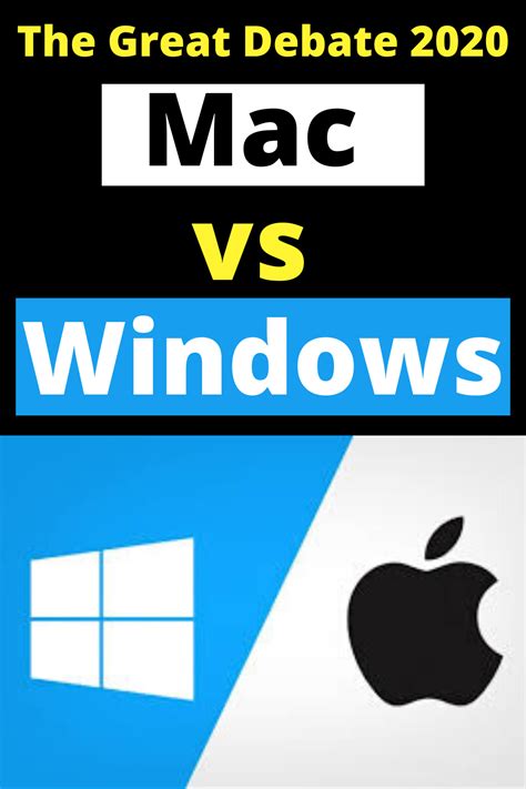There Is Perhaps No Greater Debate Than Mac Versus Windows For This