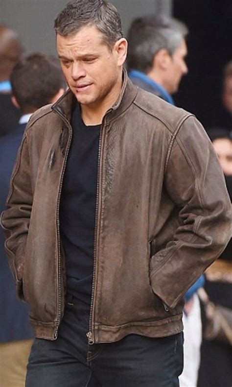 Matt Damon Jason Bourne Jacket Top Celebs Jackets Celebrities