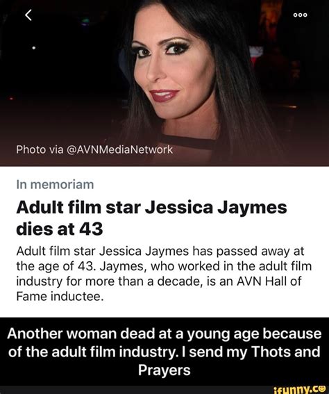 In Memoriam Adult Film Star Jessica Jaymes Dies At 43 Adult Film Star Jessica Jaymes Has Passed