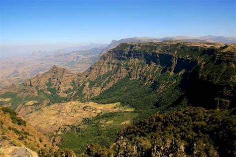 Ethiopiasimienmountainethiopianhighlands Scenic Landscape Places