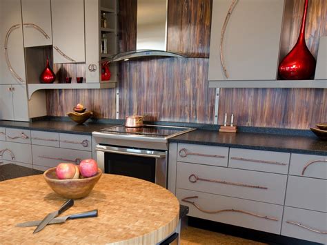 The installation outcome is your. Metal Backsplash Ideas: Pictures & Tips From HGTV | HGTV
