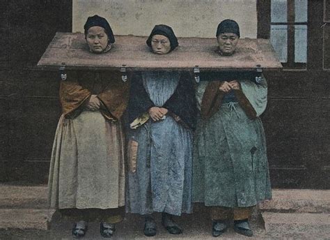 The Chinese Punishment Circa 1900 Old Postcards China History
