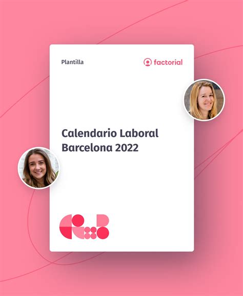 Calendario Laboral Y Festivos Barcelona 2022 Factoria