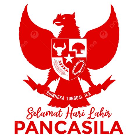 Garuda Pancasila Vector Hd Images Selamat Hari Lahir Pancasila With