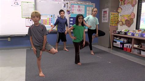 Yoga In The Classroom K 4 Standing Sequence Youtube