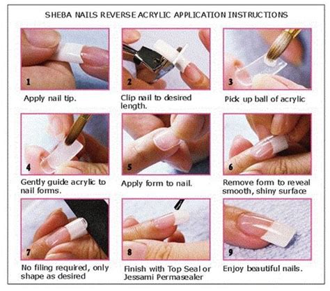 How To Do Acrylic Nails Yourself Easy Step By Step Guide Acrylic Dip