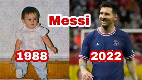 Transformasi Messi Leo Messi Transformation From 1 35 Years Old Youtube